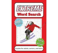 Extreme Word Search Puzzle Book: Word Searches with Easy to Read Print about Extreme Sports, Racing, Adventure and more | 6x9 inches, 110 pages | 50+ ... Gift for Holidays, Vacations, and Downtime