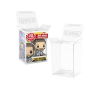 EXTREMEGRIPPRO Protectores / fundas / para Funko Pop Vinyl de 10.2 cm de grosor fuerte de 0.5 mm (paquete de 1-100) (10) Transparente