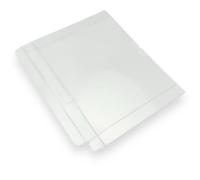 EXTREMEGRIPPRO Steelbook Fundas Protectoras Premium compatibles con BLU-Ray, Ajuste Personalizado, Lomo Visible, 0,35 mm, Pet Transparente, sin Tarjeta J, tamaños de Paquete de 15
