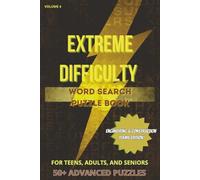 Extremely Difficult Word Search Puzzle Book Volume 4 “Engineering and Construction Terms Edition": For Teens, Adults, and Seniors | 6x9in., 114 pages ... 50+ Extremely Hard Words - Ultimate Challenge