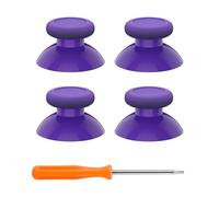 eXtremeRate 4 Piezas Joysticks para Xbox Series S X Control Palancas Analogicos Joystick Reemplazable Repuesto para Pulgar Thumbsticks para Xbox One S/X/Estandard/Elite Mando(Violeta)
