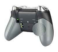 eXtremeRate Agarre de Goma para Xbox One Elite Accesorios Asa Izquierda Derecha Empuñadura Antideslizante Grip Mango de reemplazo Kit para Xbox One Elite Control-Modelo 1698 (Gris)