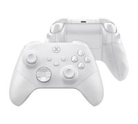 eXtremeRate ASR Versión Carcasa Completa Kit para Xbox Series X/S Mando, Botones y Grip con Topes de Gatillo Ergonómicos Placa Cubierta para Xbox Series X & S (Textura Diamante - Blanco Escarchado)