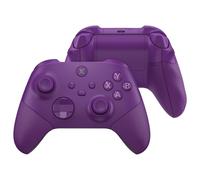 eXtremeRate ASR Versión Carcasa Completa Kit para Xbox Series X/S Mando, Botones y Grip con Topes de Gatillo Ergonómicos Placa Cubierta para Xbox Series X & S (Textura Diamante - Púrpura Niebla)