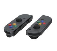 eXtremeRate Botones Coloridos para Nintendo Switch y OLED Versión, ABXY & Dirección, Teclas de Reemplazo con Herramientas para Joycons - No lncluye Carcasa