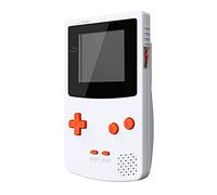 eXtremeRate Botones Completos para Gameboy Color, Teclas de Repuesto A B D-pad Select Start, Accesorios para GBC, Sin Consola Portátil, Naranja