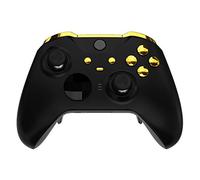 eXtremeRate Botones para Xbox Elite Series 2 - LB RB LT RT Bumpers Triggers, Botón de ABXY Start Back Sync Profile Switch Teclas para Xbox One Elite V2 Modelo 1797 (Dorado Cromo)