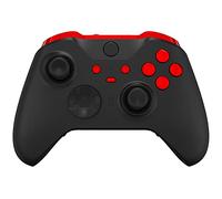 eXtremeRate Botones para Xbox Elite Series 2 - LB RB LT RT Bumpers Triggers, Botón de ABXY Start Back Sync Profile Switch Teclas para Xbox One Elite V2 Modelo 1797 (Rojo Cromo)