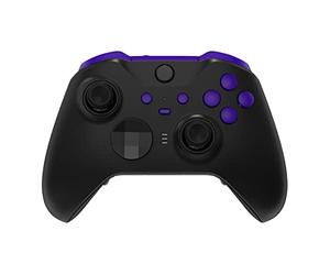 eXtremeRate Botones para Xbox Elite Series 2 - LB RB LT RT Bumpers Triggers, Botón de ABXY Start Back Sync Profile Switch Teclas para Xbox One Elite Series 2 Modelo 1797 (Violeta)