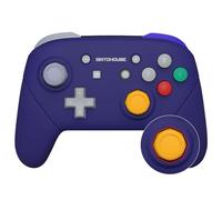 eXtremeRate Carcasa Agarre para Nintendo Switch Pro Joysticks Diseño Octagonal Funda DIY Reemplazo Cubierta Grip Shell para Nintendo Switch Pro Control-No Incluye Mando(Clásico SwitchCube)