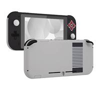 eXtremeRate Carcasa Compatible con Nintendo Switch Lite, Cubierta Completa de NSL Control Portátil, Incluye Funda & Botones & Protector de Pantalla - Clásico NES