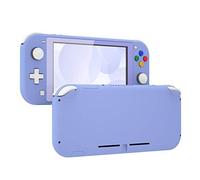 eXtremeRate Carcasa Compatible con Nintendo Switch Lite, Cubierta Completa de NSL Mando Portátil, Incluye Funda & Botones & Protector de Pantalla - Violeta Claro