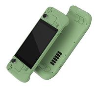eXtremeRate Carcasa Compatible con Steam Deck LCD Accesorios Placa de Repuesto Cubierta Funda Case con Botones para Steam Deck Consola NO Incluida(Matcha Verde)