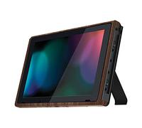 eXtremeRate Carcasa Delantera para Nintendo Switch Marco Frontal de Pantalla Shell Placa Frontal con Volumen Arriba/Abajo Encendido Botones para Nintendo Switch-No Incluye Consola(Marrón)