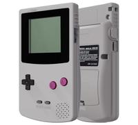 eXtremeRate Carcasa IPS Ready para Game Boy Color (GBC), Compatible con OSD IPS y Pantalla LCD Estándar, Funda con Botones para Game Boy - No Incluye Consola ni Pantalla, Clásico Gris