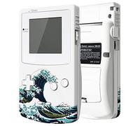 eXtremeRate Carcasa IPS Ready para Game Boy Color (GBC), Compatible con OSD IPS y Pantalla LCD Estándar, Funda con Botones para Game Boy - No Incluye Consola ni Pantalla, La Gran Ola