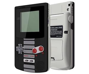 eXtremeRate Carcasa IPS Ready para Game Boy Color (GBC), Compatible con OSD IPS y Pantalla LCD Estándar, Funda con Botones para Game Boy - No Incluye Consola ni Pantalla, Clásicos NES