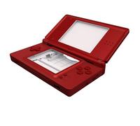 eXtremeRate Carcasa para Nintendo DS Lite Accesorios Funda Protectora Placa Cubierta Completa con Botones y Lente de Pantalla para Nintendo DS Lite NDSL - NO Incluye Consola(Rojo Escarlata)