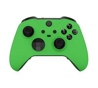 eXtremeRate Carcasa para Xbox One Elite Protectora Placa Frontal Reemplazo Kit Cubierta Shell Funda para Xbox One Elite Series 2 Modelo 1797 Control-Incluye Anillos de Joysticks(Verde)