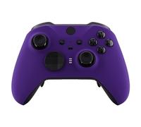 eXtremeRate Carcasa para Xbox One Elite Protectora Placa Frontal Reemplazo Kit Cubierta Shell Funda para Xbox One Elite Series 2 Modelo 1797 Control-Incluye Anillos de Joysticks(Violeta)