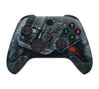 eXtremeRate Carcasa para Xbox Series S X Mando Protector Placa Frontal Funda Delantera Reemplazo Kit Cubierta Cover Shell para Xbox Series X S Control-No Incluye Mando(Mecha Armor con Daño)