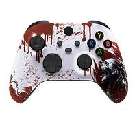 eXtremeRate Carcasa para Xbox Series X S Control Protector Placa Frontal Funda Delantera Reemplazo Kit Cubierta Cover Shell para Xbox Series S X Mando-No Incluye Mando(Sangre Zombi)