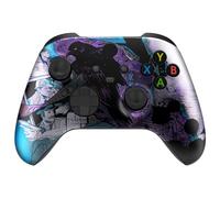 eXtremeRate Carcasa para Xbox Series X S Mando Protector Placa Frontal Funda Delantera Reemplazo Kit Cubierta Cover Shell para Xbox Series S X Control-No Incluye Mando(El Gran Detective)