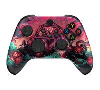 eXtremeRate Carcasa para Xbox Series X S Mando Protector Placa Frontal Funda Delantera Reemplazo Kit Cubierta Cover Shell para Xbox Series S X Control-No Incluye Mando(Tesoro del Abismo)
