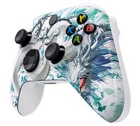 eXtremeRate Carcasa personalizada para mando Xbox Series X|S, Revitaliza tu controlador, diseño de dragón jade de repuesto, cubierta frontal para mando inalámbrico Xbox Core