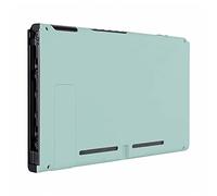 eXtremeRate Carcasa Trasera para Nintendo Switch Consola Funda Case Shell de Bricolaje Cubierta de reemplazo con Soporte para Nintendo Switch-No Incluye la Carcasa de Joycon(Cian)