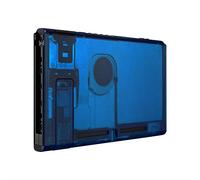 eXtremeRate Carcasa Trasera para Nintendo Switch Consola Funda Case Shell de Bricolaje Cubierta de reemplazo con Soporte para Nintendo Switch No Incluye la Carcasa de Joycon(Transparente Azul)