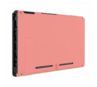 eXtremeRate Carcasa Trasera para Nintendo Switch Consola Funda Case Shell de Bricolaje Cubierta de reemplazo con Soporte para Nintendo Switch-No Incluye la Carcasa de Joycon(Coral)