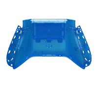 eXtremeRate Carcasa Trasera para Xbox Series S Xbox Series X Control Funda Protector con Placa de Batería Cubierta Posterior para Xbox Series S X Mando-No Incluye Shell de Grip(Transparente Azul)