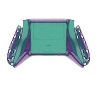 eXtremeRate Carcasa Trasera para Xbox Series S Xbox Series X Control Funda Protector con Placa de Batería Cubierta Posterior para Xbox Series S X Mando-No Incluye Shell de Grip(Violeta a Verde)