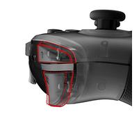 eXtremeRate Clicky Gatillos Flashshot Kit para Mando Nintendo Switch Pro Botones de Disparador Hair Trigger Stop Cable Flexible Quickfire Gatillo con Herramienta Kit para Control Nintendo Switch Pro