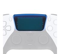 eXtremeRate Cubierta de repuesto azul transparente para panel táctil compatible con controlador PS5 BDM-020, panel táctil de parte personalizada con herramienta compatible con controlador PS5 - controlador no incluido