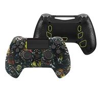 eXtremeRate DECADE Tournament Controller(DTC) Actualización Kit para ps4 JDM-040/050/055 Control Actualización Board&Carcasa Ergonómica&Botones Traseros&Gatillos Stop-No Incluye Mando(Fiesta de Miedo)