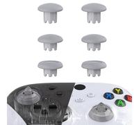 eXtremeRate Edge Sticks Swappable Thumbsticks para Xbox Core Control Joystick Analógico Intercambiable para Xbox One S/X Mando Joysticks para Xbox Elite V1 para Nintendo Switch Pro(New Hope Gray)
