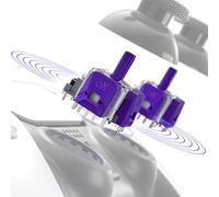 eXtremeRate eXhall Kit de Joystick 3D de Efecto Hall Digital para ps5 Mando, Módulo Sensor de Stick Analógico 3D Reemplazable con Placa FPC de Calibración para ps5 Comando - Violeta 120gf