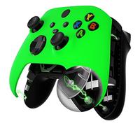 eXtremeRate FaceMag Carcasa Frontal de Repuesto Magnética para Xbox Series X S Control Cubierta de Placa Frontal DIY con Anillos de Acento para Xbox Core Modelo 1914-No Incluye Consola(Amarillo Lima)