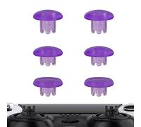 eXtremeRate Joysticks Ajustables para ps5 Edge Control Thumbsticks Intercambiables Tapas de Joystick Analógicas para ps5 Edge Mando-Control & Joysticks Base NO Incluido(Púrpura Atómico Claro)
