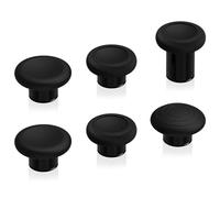 eXtremeRate Joysticks Metálicos 6 en 1 Kit para Xbox Elite Series 2 Control Tapas de Joysticks Analógicos Magnéticos Intercambiables para Xbox Elite 2 Core(Modelo 1797)-Negro