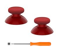 eXtremeRate Joysticks para Xbox Series S X Control Palancas Analogicos Joystick Reemplazable para Xbox One Repuesto para Pulgar Thumbsticks para Xbox One S/X/Estandard/Elite Mando(Rojo Carmín)