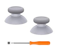 eXtremeRate Joysticks para Xbox Series S X Control Palancas Analogicos Joystick Reemplazable para Xbox One Repuesto para Pulgar Thumbsticks para Xbox One S/X/Estandard/Elite Mando(New Hope Gray)