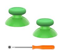 eXtremeRate Joysticks para Xbox Series S X Control Palancas Analogicos Joystick Reemplazable para Xbox One Repuesto para Pulgar Thumbsticks para Xbox One S/X/Estandard/Elite Mando(Verde)