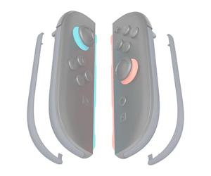 eXtremeRate Kit de Tiras Decorativas de Reemplazo para Joycon 2, Cubierta Lateral Personalizada, DIY Tiras de Decoración con Herramienta de Palanca para Nintendo Switch 2 (Gris)