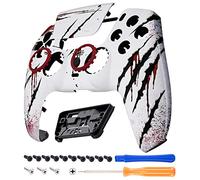 eXtremeRate Luna Rediseñado Carcasa Frontal con Panel Táctil Compatible con ps5 BDM-010 BDM-020 BDM-030 BDM-040 Carcasa Delantera Placa Frontal Funda Portectora Compatible con ps5(Ataque Salvaje)