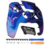 eXtremeRate Luna Rediseñado Carcasa Frontal con Panel Táctil Compatible con ps5 BDM-010 BDM-020 BDM-030 BDM-040 Carcasa Delantera Placa Frontal Funda Portectora Compatible con ps5(Origen del Caos)