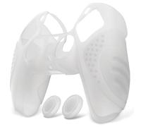 eXtremeRate PlayVital Funda de Silicona para ps5 - Carcasa Protectora Antideslizante con 2 Tapas de Joystick, Compatible con DualSense, Accesorio para ps5 (Edición Guardian-Brilla en Oscuridad)