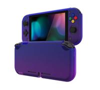 eXtremeRate PlayVital Funda para Nintendo Switch Lite, Carcasa Protectora con Protector de Pantalla de Vidrio Templado, Protector Duradero, Accesorios para Switch Lite (Bluebell Gradiente)